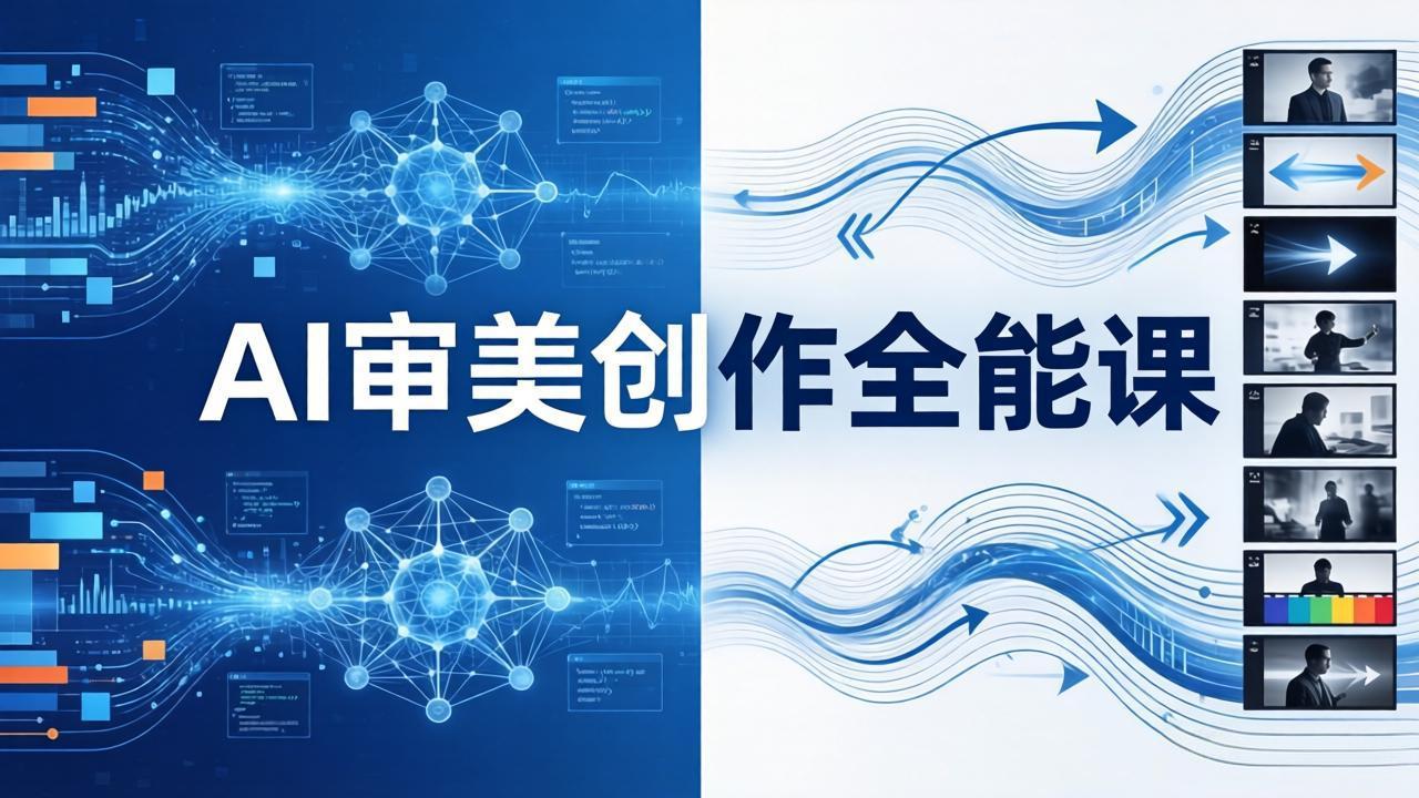 AI审美创作全能课：MJ+Seedance+模型训练+影视分镜+编剧，一站式掌握AI艺术创作| 网创圈