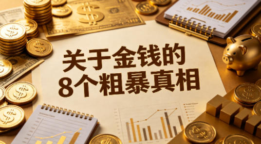 某公众号付费文章：关于金钱的8个粗暴真相| 网创圈