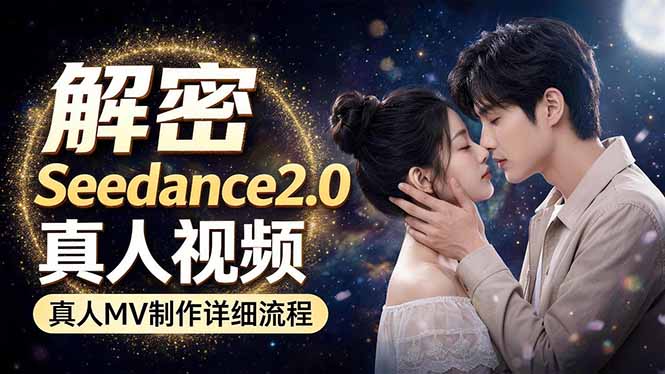 Seedance 2.0电影级真人 MV全流程拆解：提示词、运镜、粒子特效，手把手实操| 网创圈