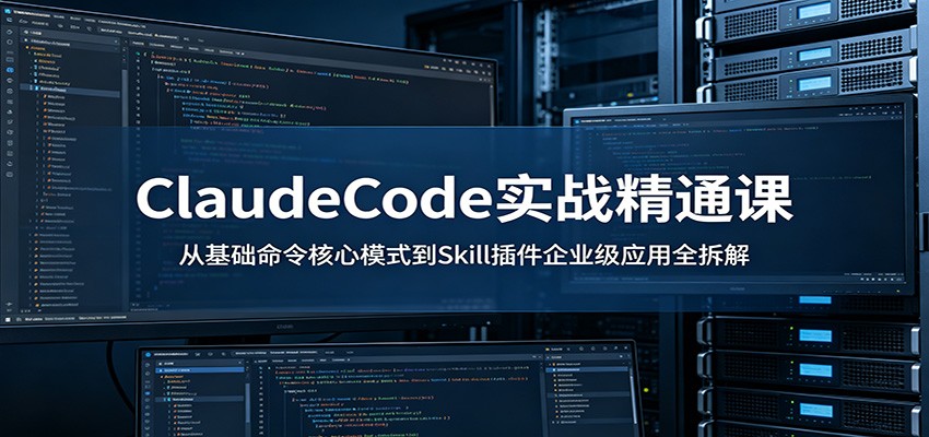 ClaudeCode实战精通课：从基础命令核心模式到Skill插件企业级应用全拆解| 网创圈