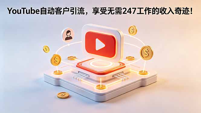 YouTube 自动客户引流，享受无需 247 工作的收入奇迹！【原创双语字幕】| 网创圈
