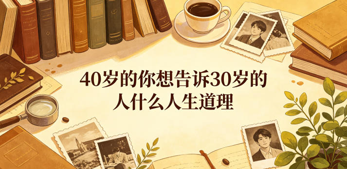 公众号付费文章：40岁的你想告诉30岁的人什么人生道理？| 网创圈