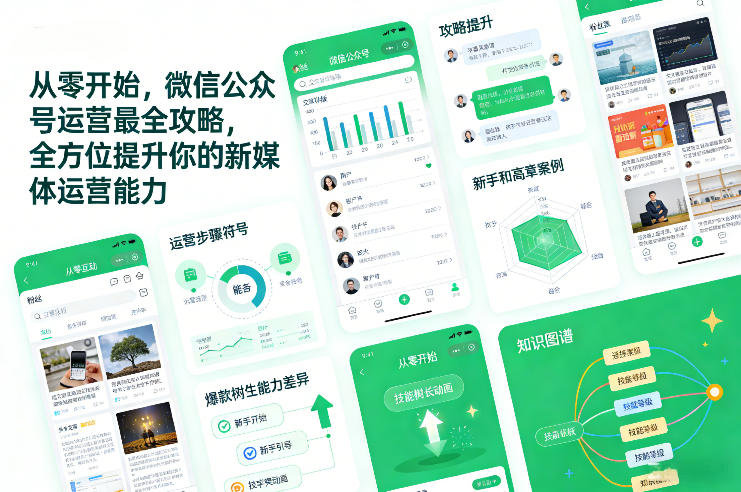 从零开始，微信公众号运营最全攻略，全方位提升你的新媒体运营能力| 网创圈