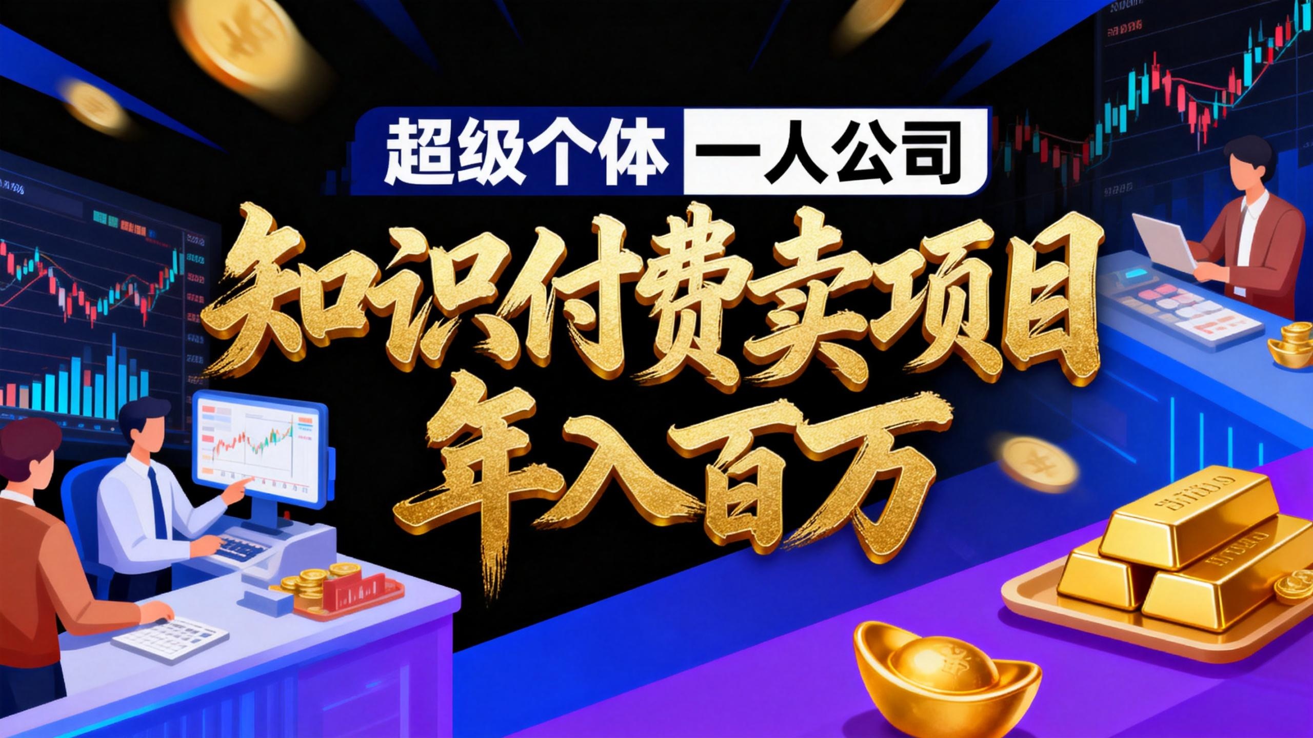 2026年“超级个体一人公司”私域卖项目年入百万，个人IP-精准引流-项目包装-转化成交| 网创圈