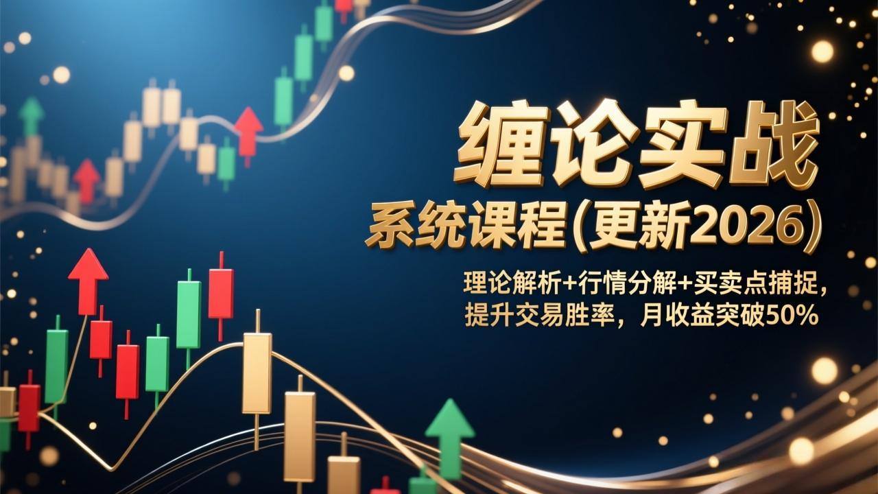 缠论实战系统课程(更新2026| 网创圈